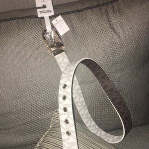 Women’s Michael Kors Reversible Leather Belt